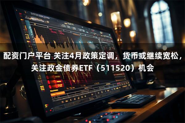 配资门户平台 关注4月政策定调，货币或继续宽松，关注政金债券ETF（511520）机会